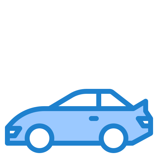 auto srip Blue icoon