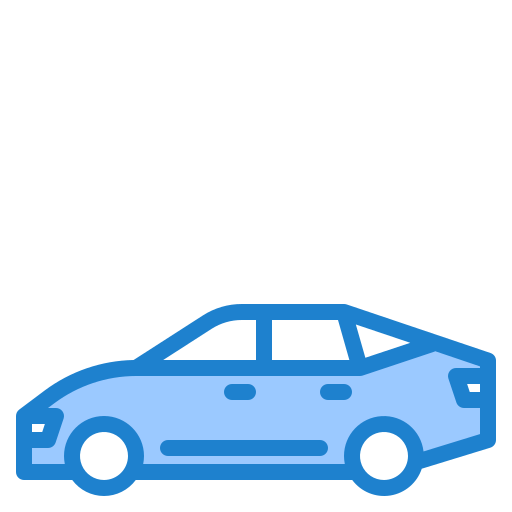 Car srip Blue icon