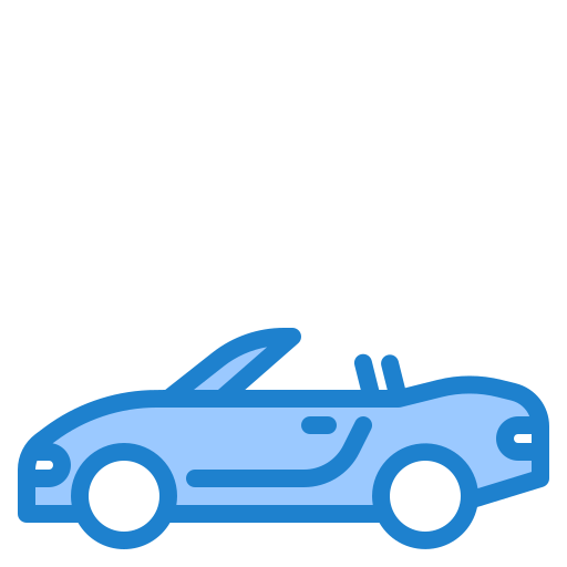 roadster srip Blue Icône