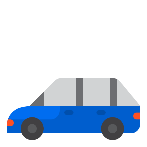 車 srip Flat icon
