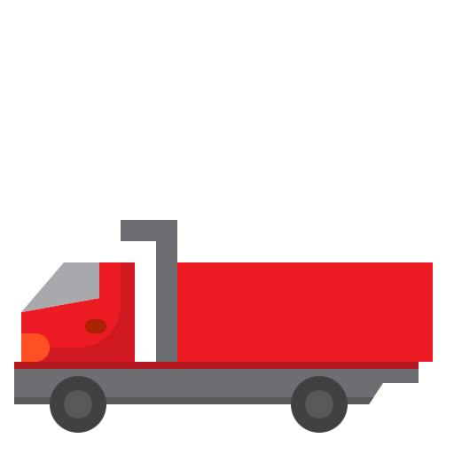 camión srip Flat icono
