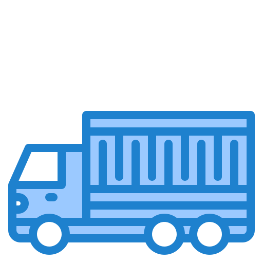 ciężarówka towarowa srip Blue ikona