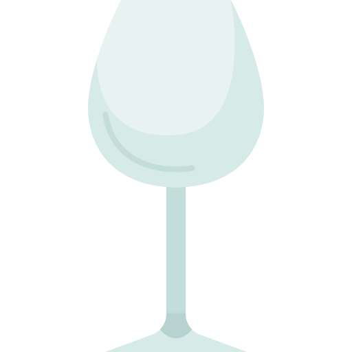 copo de vinho Amethys Design Flat Ícone