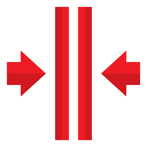 minimieren srip Flat icon