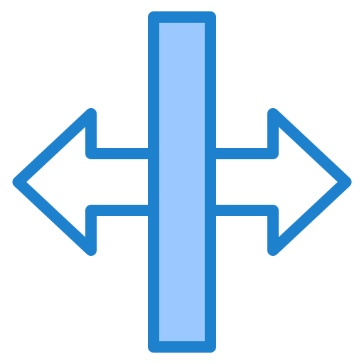 Side srip Blue icon