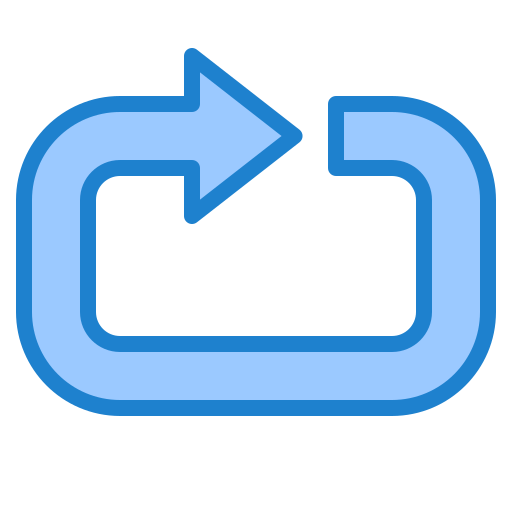círculo srip Blue icono