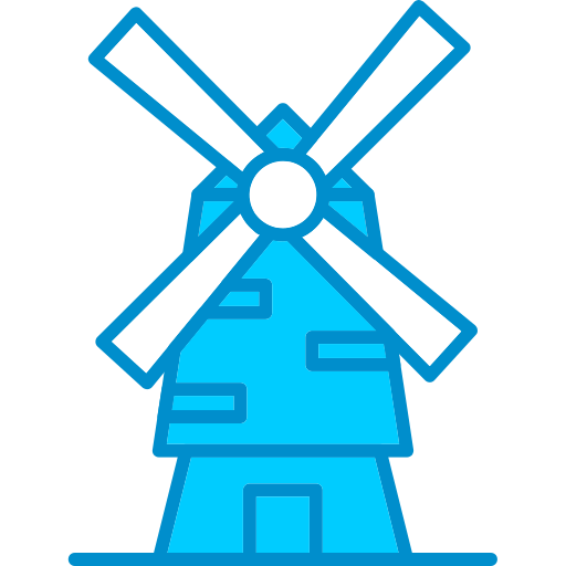 Windmill Generic Blue icon