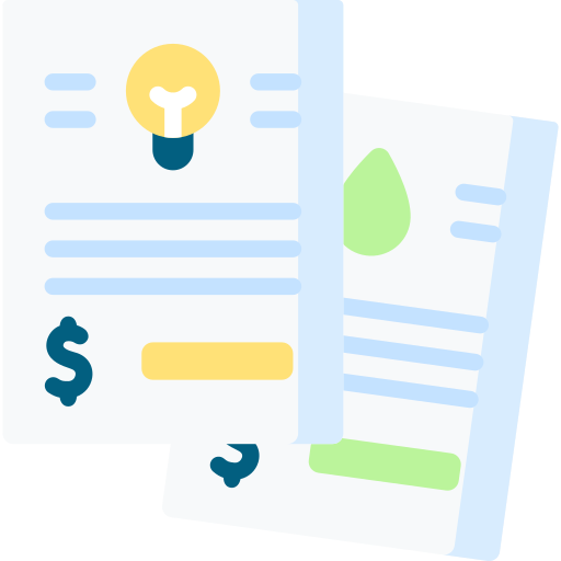 Invoice Special Flat icon