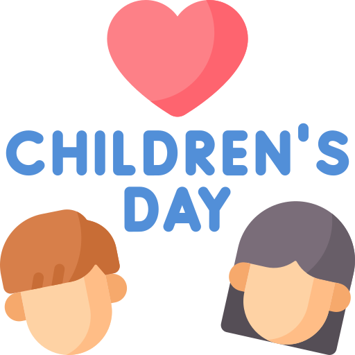 International childrens day Special Flat icon