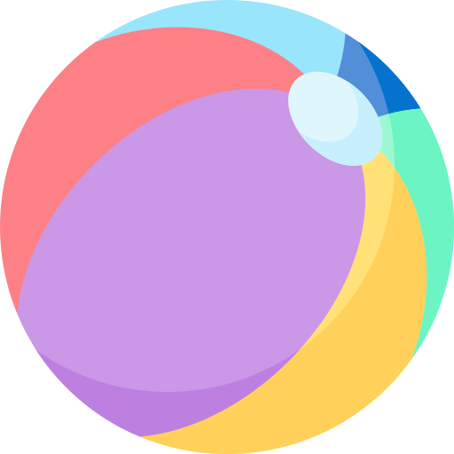 Beach ball Special Flat icon