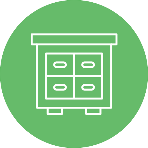 Filing cabinet Generic Flat icon