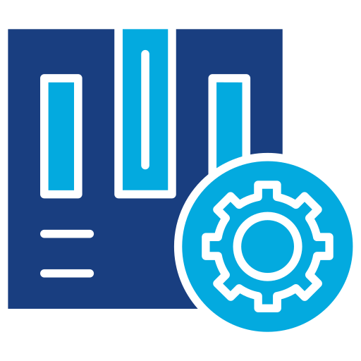 プロジェクト管理 Generic Blue icon