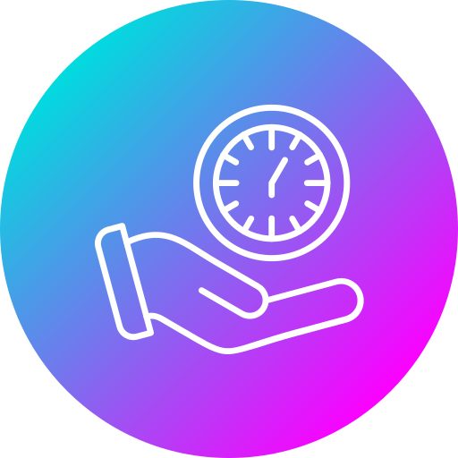 時間を節約する Generic Flat Gradient icon
