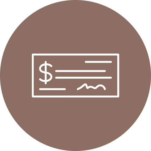 Cheque Generic Flat icon