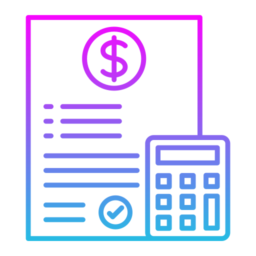 buchhaltung Generic Gradient icon