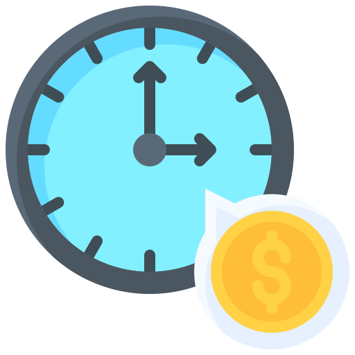 Time is money Generic Flat icon