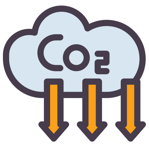 nube de co2 Generic Outline Color icono