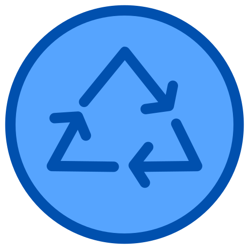 reciclar Generic Blue Ícone
