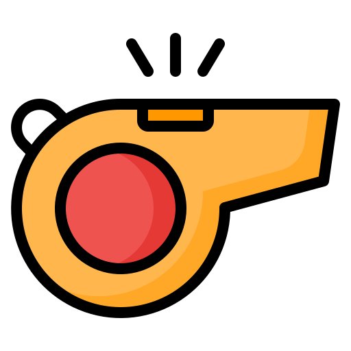 휘파람 Generic Outline Color icon