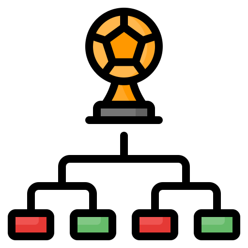 토너먼트 Generic Outline Color icon