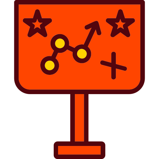 전략 Generic Outline Color icon