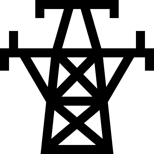 発電所 Basic Straight Lineal icon