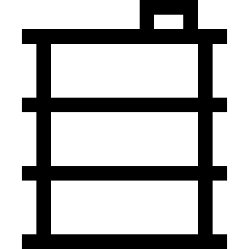 barril Basic Straight Lineal Ícone