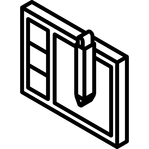 tableta gráfica Basic Miscellany Lineal icono