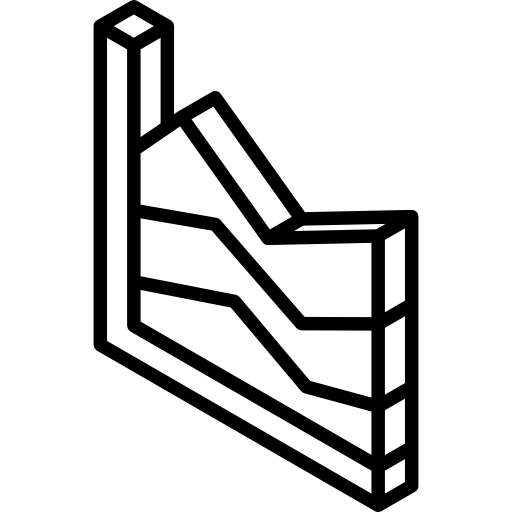 analytique Basic Miscellany Lineal Icône