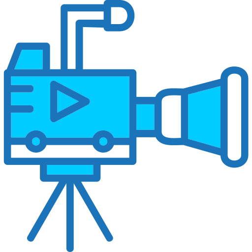 Videocamera Generic Blue icon