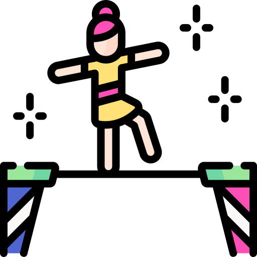 acrobacia Special Lineal color icono