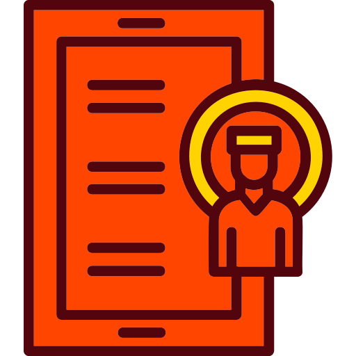 Influencer Generic Outline Color icon