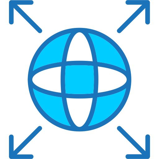 バイラルマーケティング Generic Blue icon