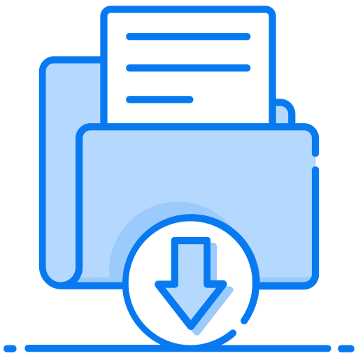 Download file Generic Blue icon