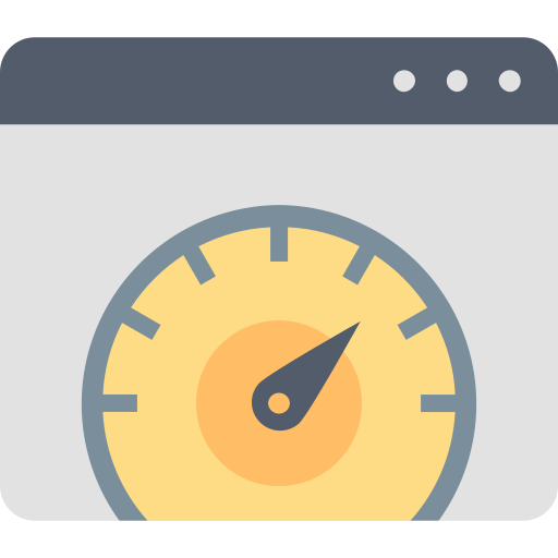 velocidad de página Generic Flat icono