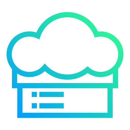 Cloud Generic Gradient icon