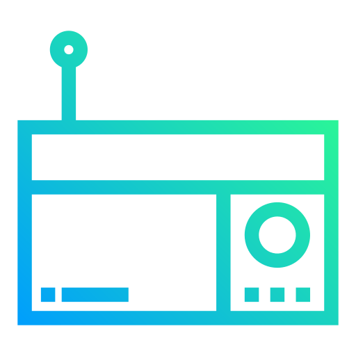 radio Generic Gradient Icône