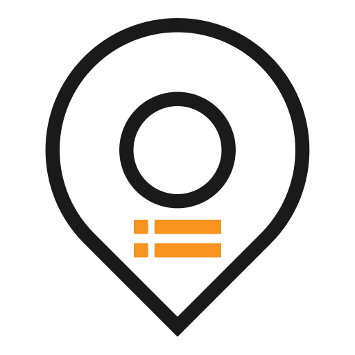 Pin map Generic Outline Color icon
