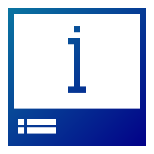 Info Generic Flat Gradient icon