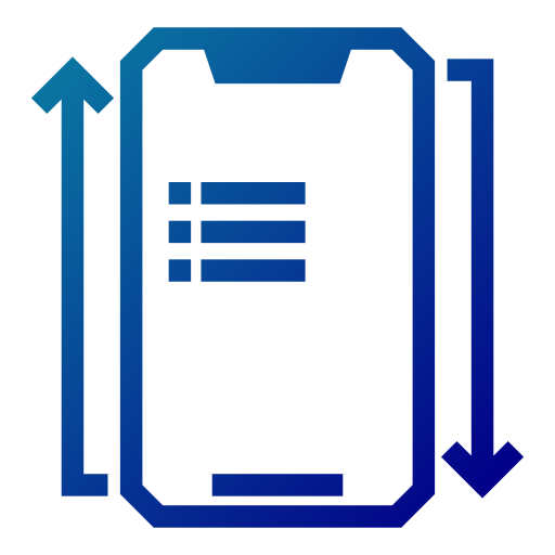 rotazione Generic Flat Gradient icona