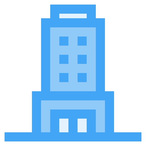 ホテル Generic Blue icon