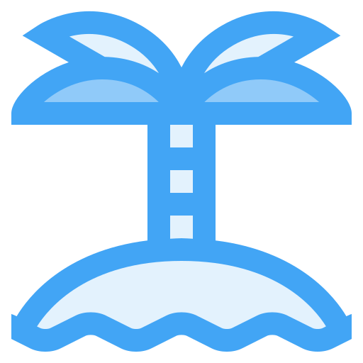 小島 Generic Blue icon