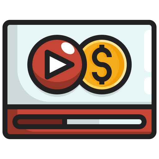 Paid media Generic Outline Color icon