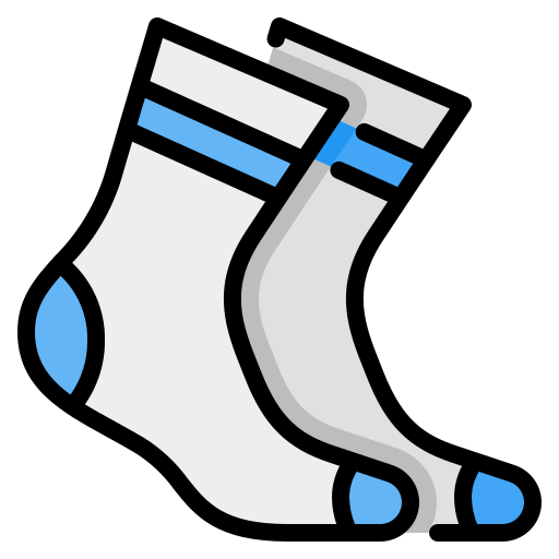 Socks Generic Outline Color icon