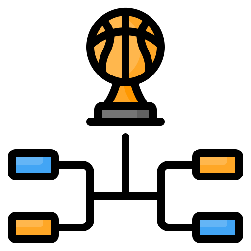 トーナメント Generic Outline Color icon