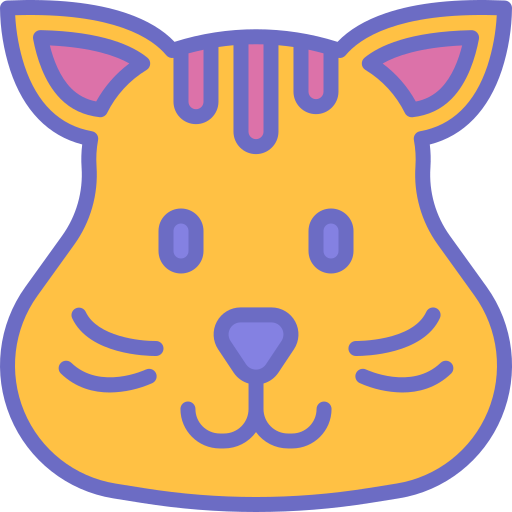 Кот Generic Outline Color иконка