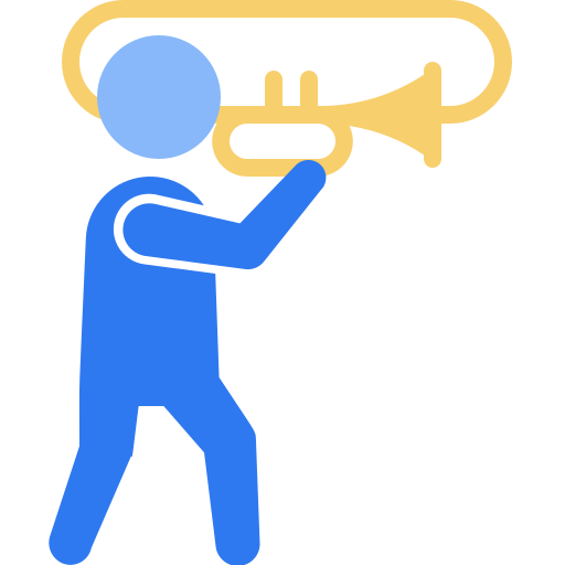 trompete Generic Flat Ícone