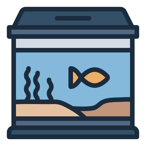 aquarium Generic Outline Color icon