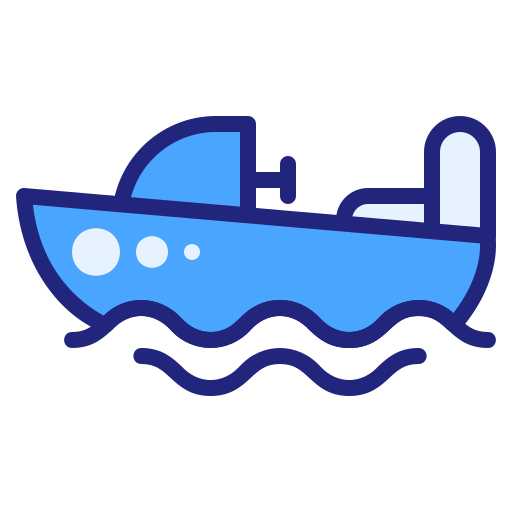 ボート Generic Blue icon