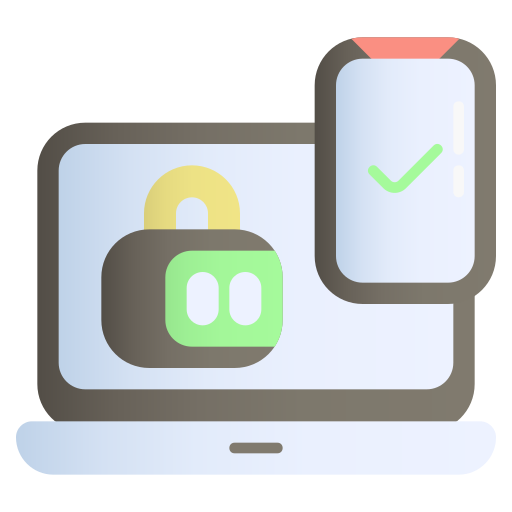 Authentication Generic Flat Gradient icon